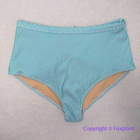 NEW Rhythm x Free People Noumea boy leg bikini bottom, size L - Picture 2 of 11